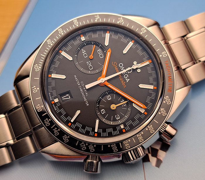 Omega Speedmaster Racing Co-Axial Chronograph Ref. 329.30.44.51.01.002